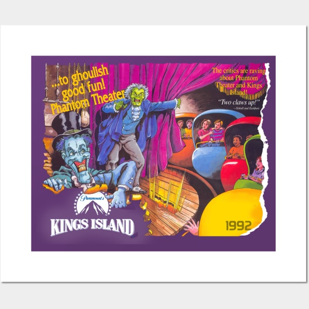 Phantom Theater (Kings Island) Wall Art by It'sTeeTime